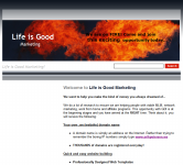 Life is Good Marketing .info - Home PageThumbnail
